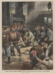 The Immense Mining Catastrophe of Radbod (Westphalia) in Which Nearly 400 People Perished, the First Rescues