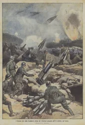 The Intense Bombardment Before the Victorious Attacks of October 11 on the Carso