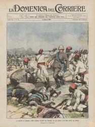 The Battle of Danane, in the Italian Colony of Benadir, Between the Ascari and the Rebel Bimal Tribes