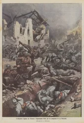 The English offensive in France, the fierce battle for the conquest of La Boisselle