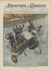 The Horrible Catastrophe of the Airship Republique Near Moulins