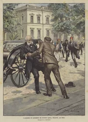 The Assassination of the President of the Greek Ministry, Delyannis, in Athens