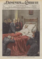 Death of Pope Pius X in His Apartments in the Vatican in the Second Hour of the 20th