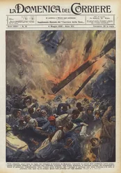 In the almost entirely wooden church of the village of Costesci, in Romania, the fire of some