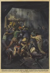 In the Waterschei-sous-Genk mine (Belgium) on fire, the scene of terror around the cages