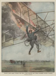 New Kind of Danger, Aviator Grote Jumps to the Ground from Several Meters Height Due to...