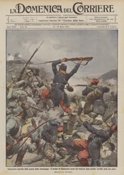 Bloody episode of the war in Champagne, the fort of Beausejour taken by the French after