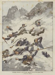 Schoolchildren Surprised by an Avalanche During a Trip in Canton Ticino