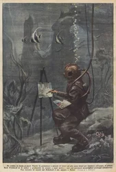 An Artist at the Bottom of the Sea