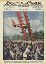 A Great Act of Courage by the Italian Pilot Colombo at the Acrobatics Cup Meeting in Paris