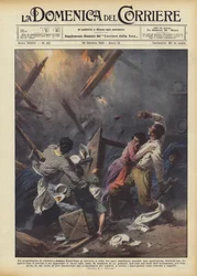 A vineyard owner in Somma Vesuviana was having dinner with his family