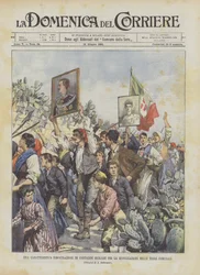 A Characteristic Demonstration of Sicilian Peasants for the Division of Communal Lands