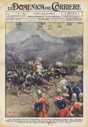 A Warlike Reconstruction at the Royal Tournament, Held at the Olympia in London