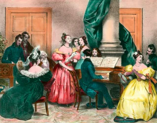 A musical afternoon in family