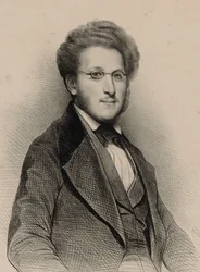Portrait of the violinist and composer Heinrich Panofka 1807-1887, 1840