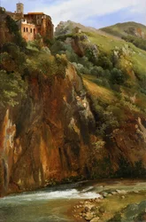 View of Santa Scolastica in Subiaco
