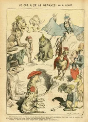 Illustration in Le Pelerin