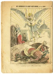 Illustration of Achille Lemot (1846-1909) in Le Pelerin