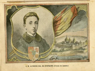Illustration of Achille Lemot in Le Pelerin
