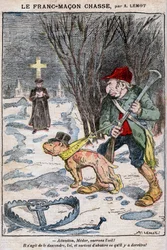 The freemason hunting in Le Pèlerin