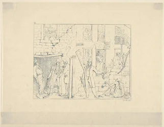 Free Black people in the North from Confederate War Etchings, 1861-63.