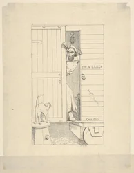 Passage Through Baltimore from Confederate War Etchings, 1861-63