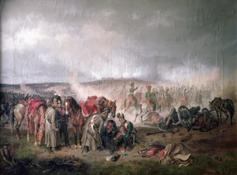 The Death of Count Seinsheim at the Battle of Borodino in 1812