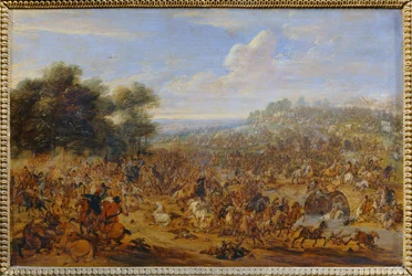 Battle Near a Bridge