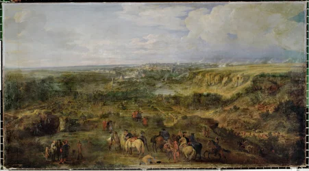 View of the City of Luxembourg, Side of the Mansfeld Baths
