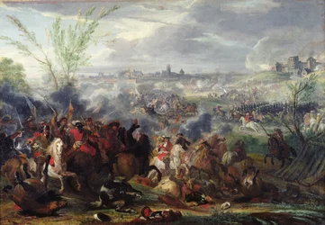 Study for Siege of a Flemish Town