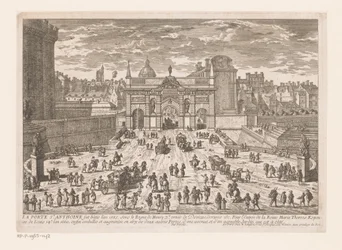 View of the Porte Saint-Antoine