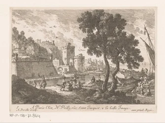 Harbor View with Two Trees (Coastal Landscapes)