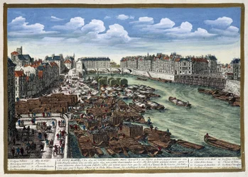 The Marie Bridge after its reconstruction - in 