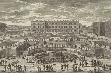 View of Versailles, Garden Facade