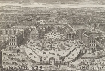 General View of the Chateau de Versailles
