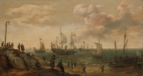 Ships off a Coast