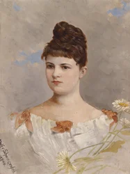 Portrait of Ottilie Schneitt von Schwarzenfeld
