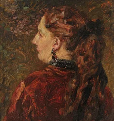 Portrait of a Lady. Miniature from the Löwe Collection