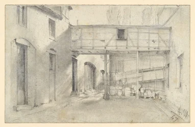 View into a Courtyard