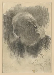 Bust Portrait of an Old Man with a Mason