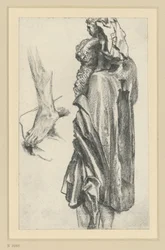Christophorus by the Freiberg Apostle Master in Dresden