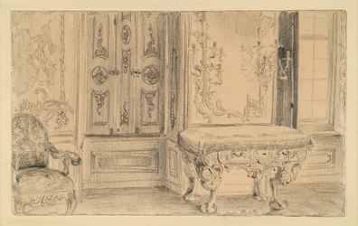 Concert Room in the City Palace in Potsdam