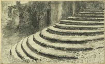 Portal Stairs of the Maria Magdalene Church in Karlsbad