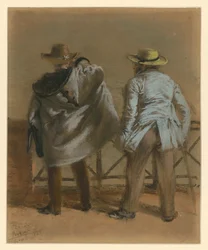 Two Bathers by the Sea