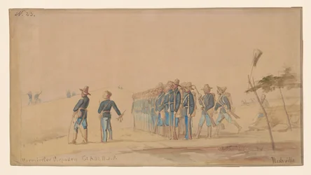 Alerted Outpost, Company A, Nashville, Tennessee
