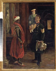 A Scene at the Court