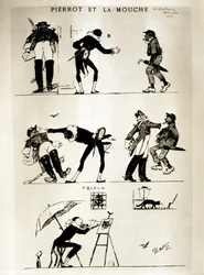 Pierrot and La Mouche