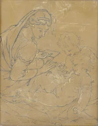 Madonna and Child with St John