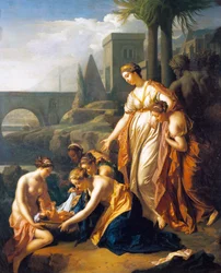 Moses Saved from Water, by Adriaen van der Werff