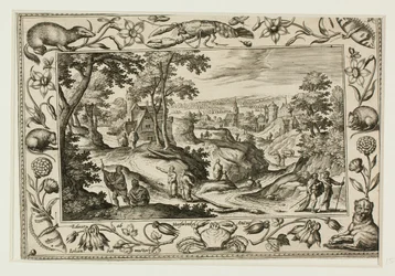 The Sending Out of the Apostles, from Landscapes with Old and New Testament Scenes and Hunting Scenes